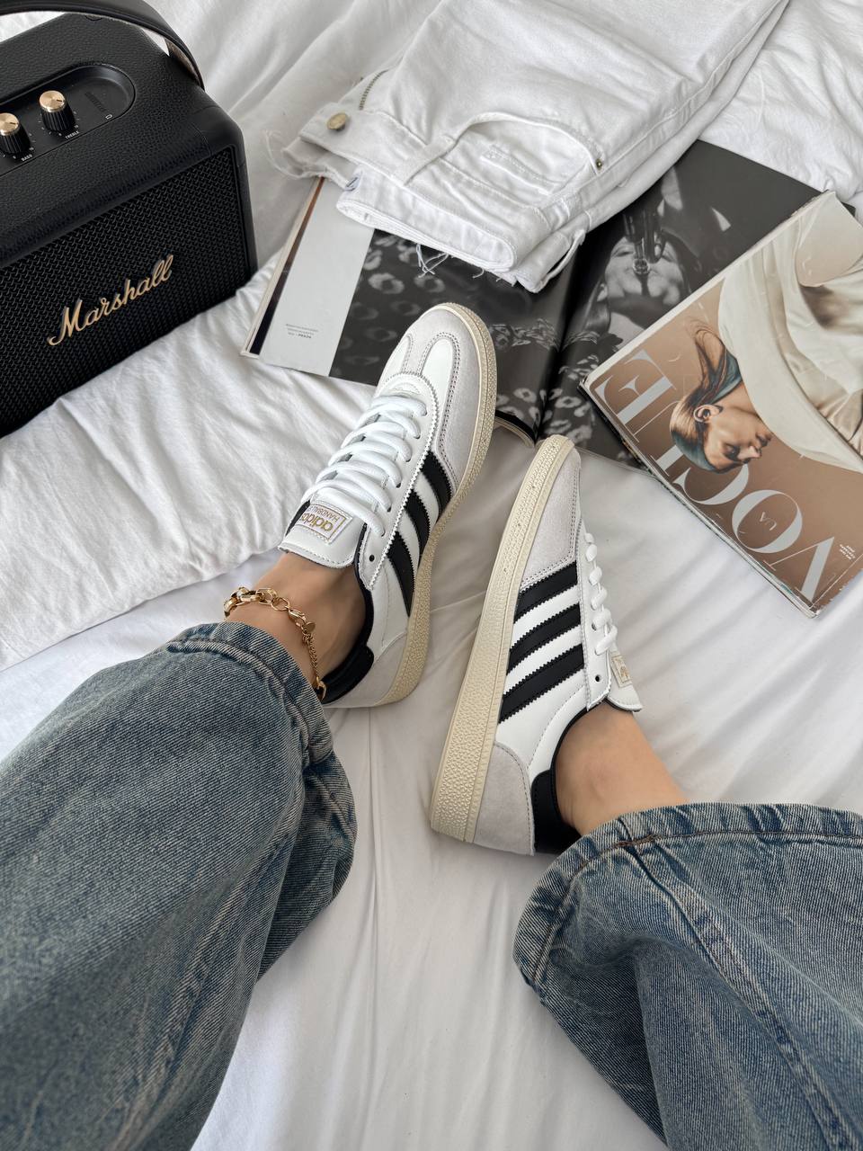 Adidas Handball Spezial White Grey - oceanhype - 