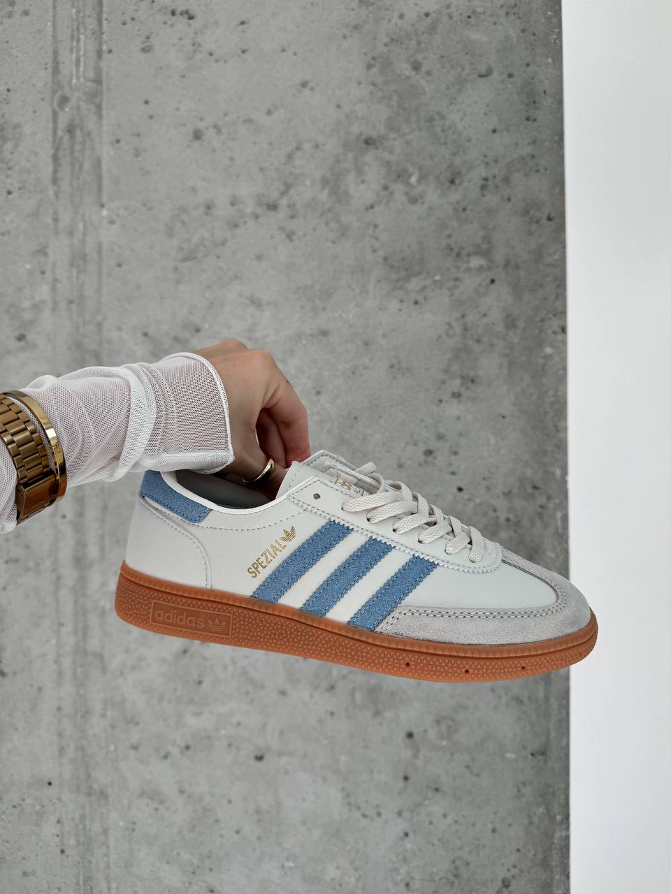 Adidas Spezial Beige Blue - oceanhype - 