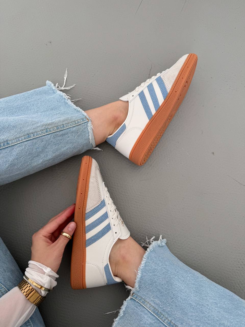 Adidas Spezial Beige Blue - oceanhype - 