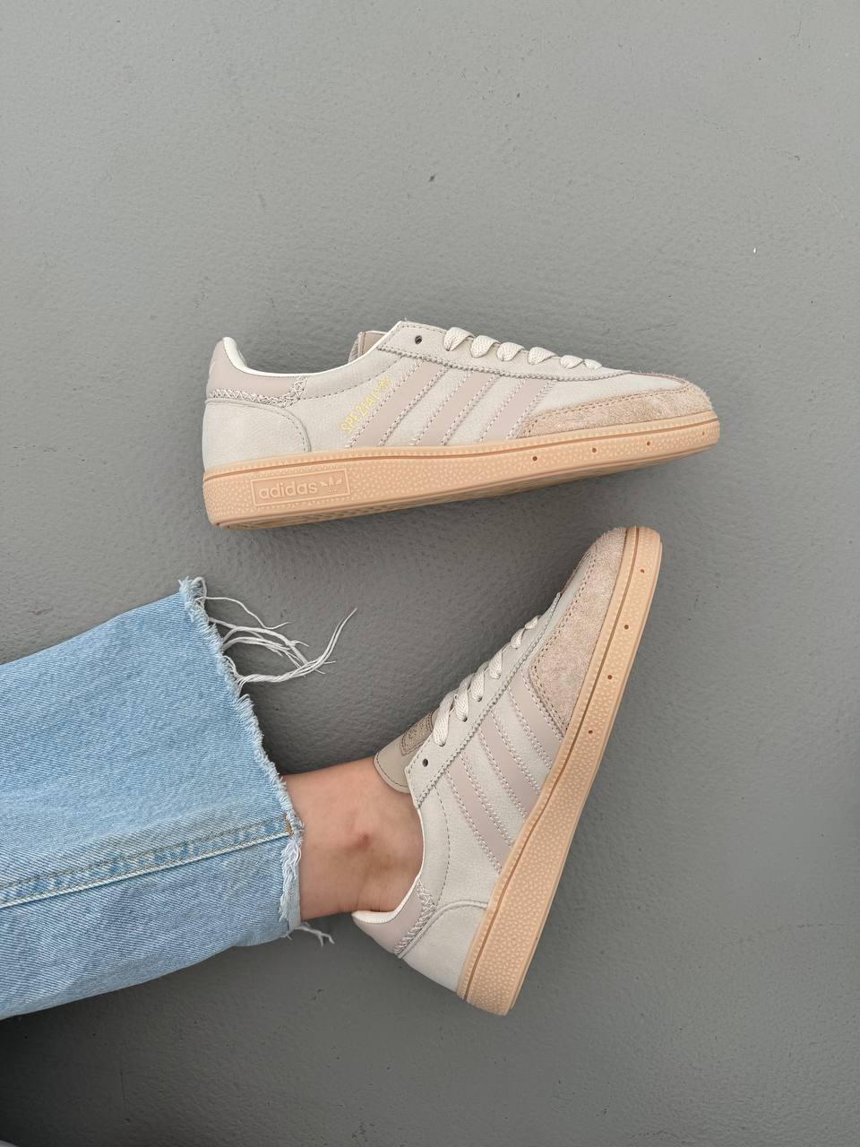 Adidas Handball Spezial Cream White Beige - oceanhype - 