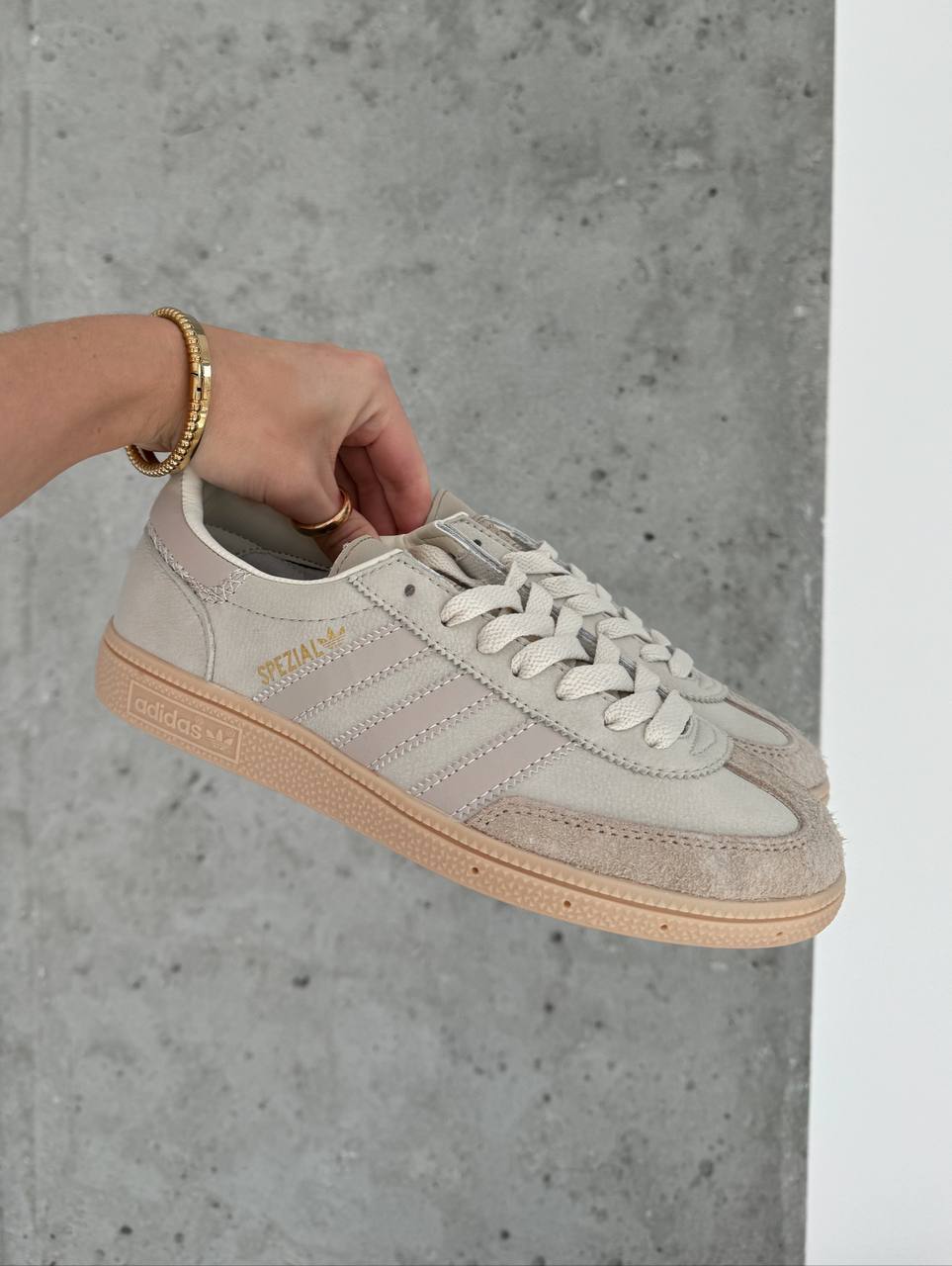 Adidas Handball Spezial Cream White Beige - oceanhype - 