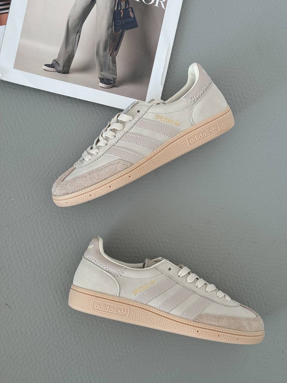 Adidas Handball Spezial Cream White Beige - oceanhype - 