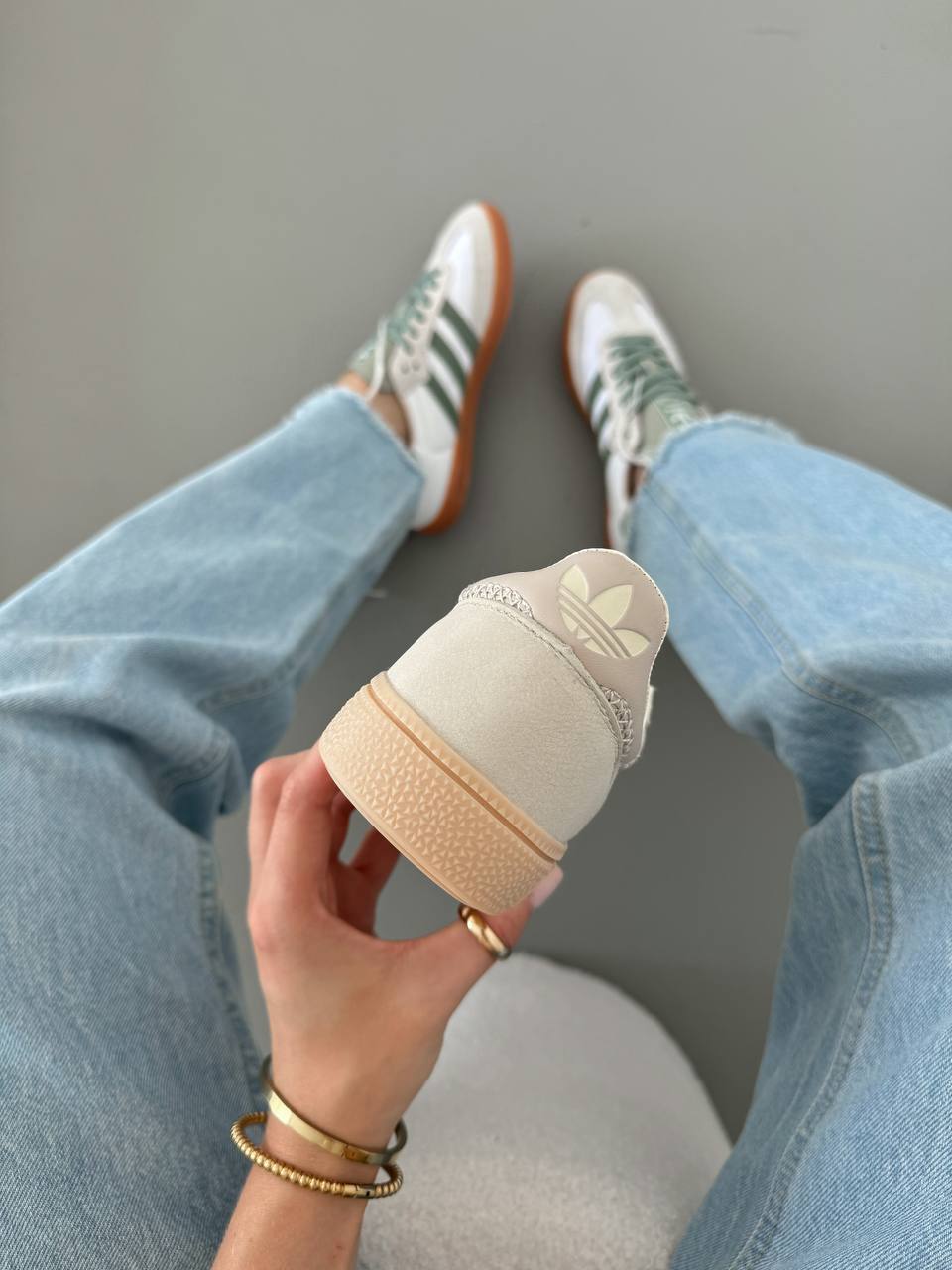 Adidas Handball Spezial Cream White Beige - oceanhype - 