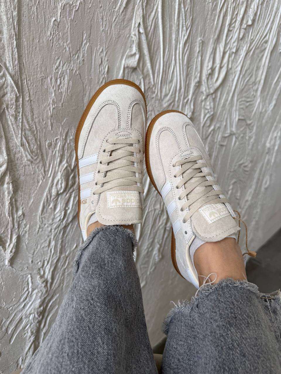 Adidas Handball Spezial Wonder White Gum - oceanhype - 