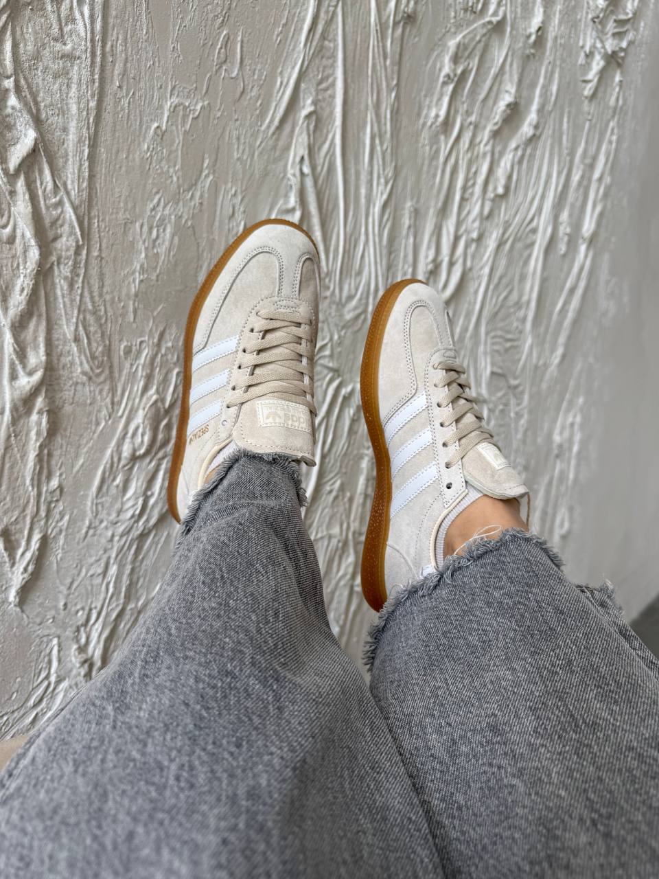 Adidas Handball Spezial Wonder White Gum - oceanhype - 