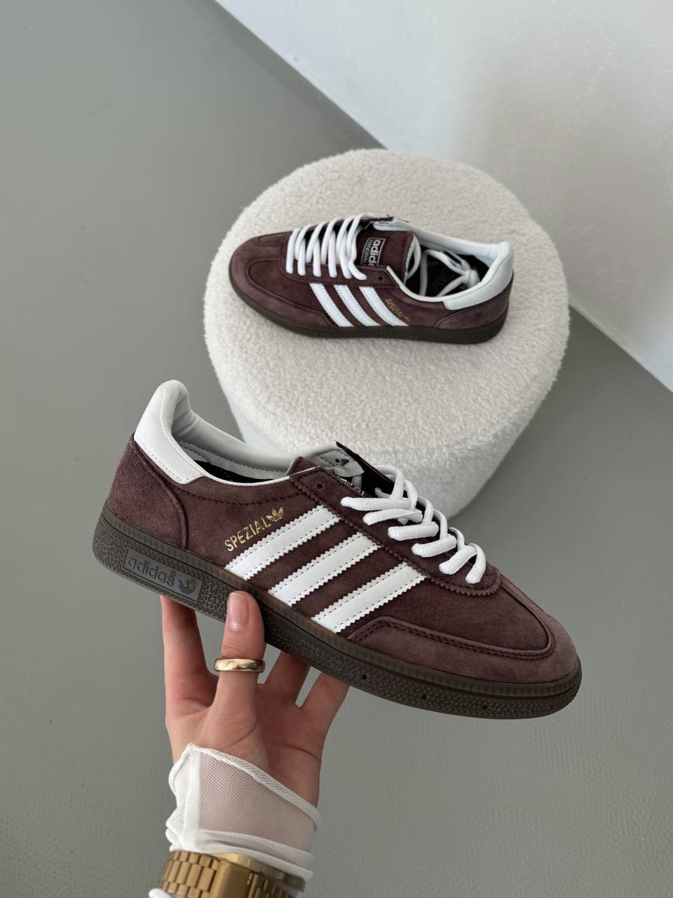 Adidas Handball Spezial Shadow Brown Gum - oceanhype - 
