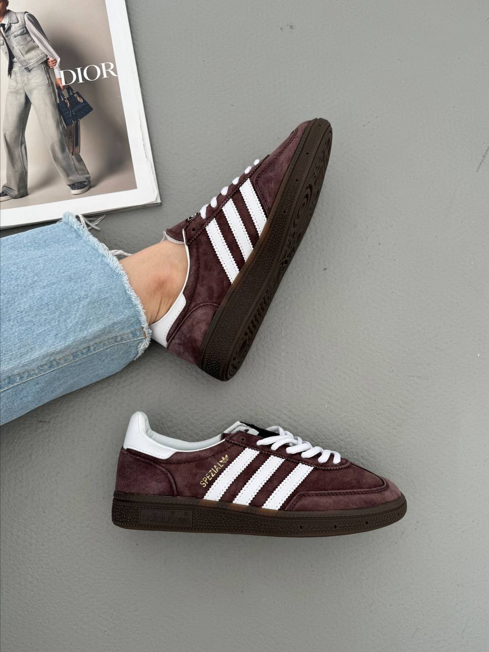 Adidas Handball Spezial Shadow Brown Gum - oceanhype - 