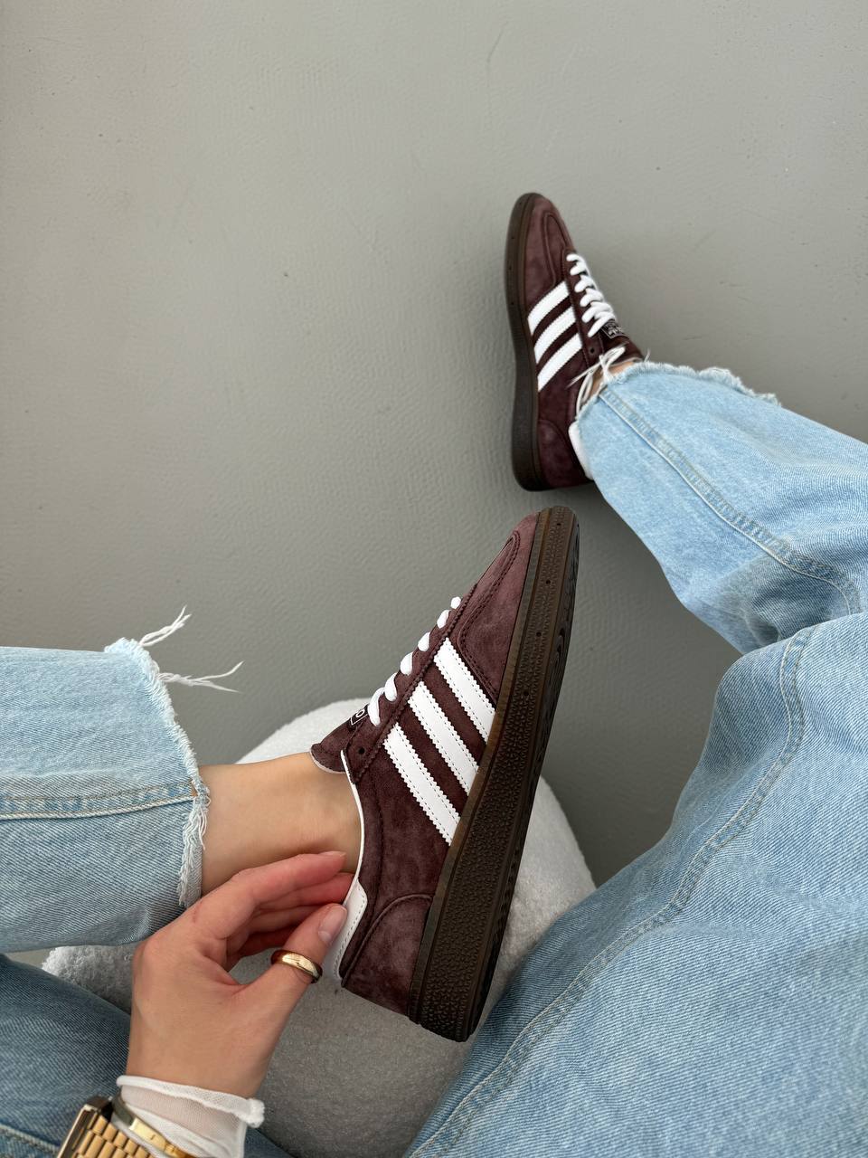 Adidas Handball Spezial Shadow Brown Gum - oceanhype - 