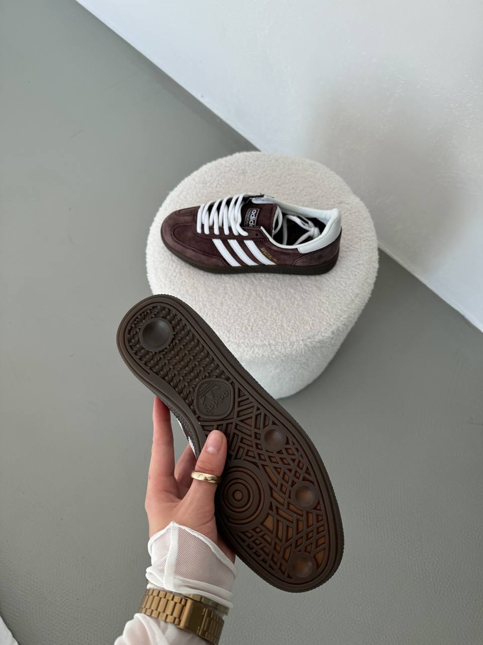 Adidas Handball Spezial Shadow Brown Gum - oceanhype - 