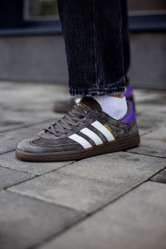 Adidas Handball Spezial Grey White Violet - oceanhype - 