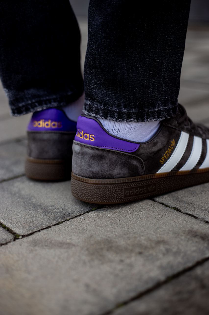 Adidas Handball Spezial Grey White Violet - oceanhype - 