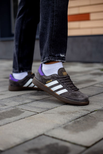 Adidas Handball Spezial Grey White Violet - oceanhype - 