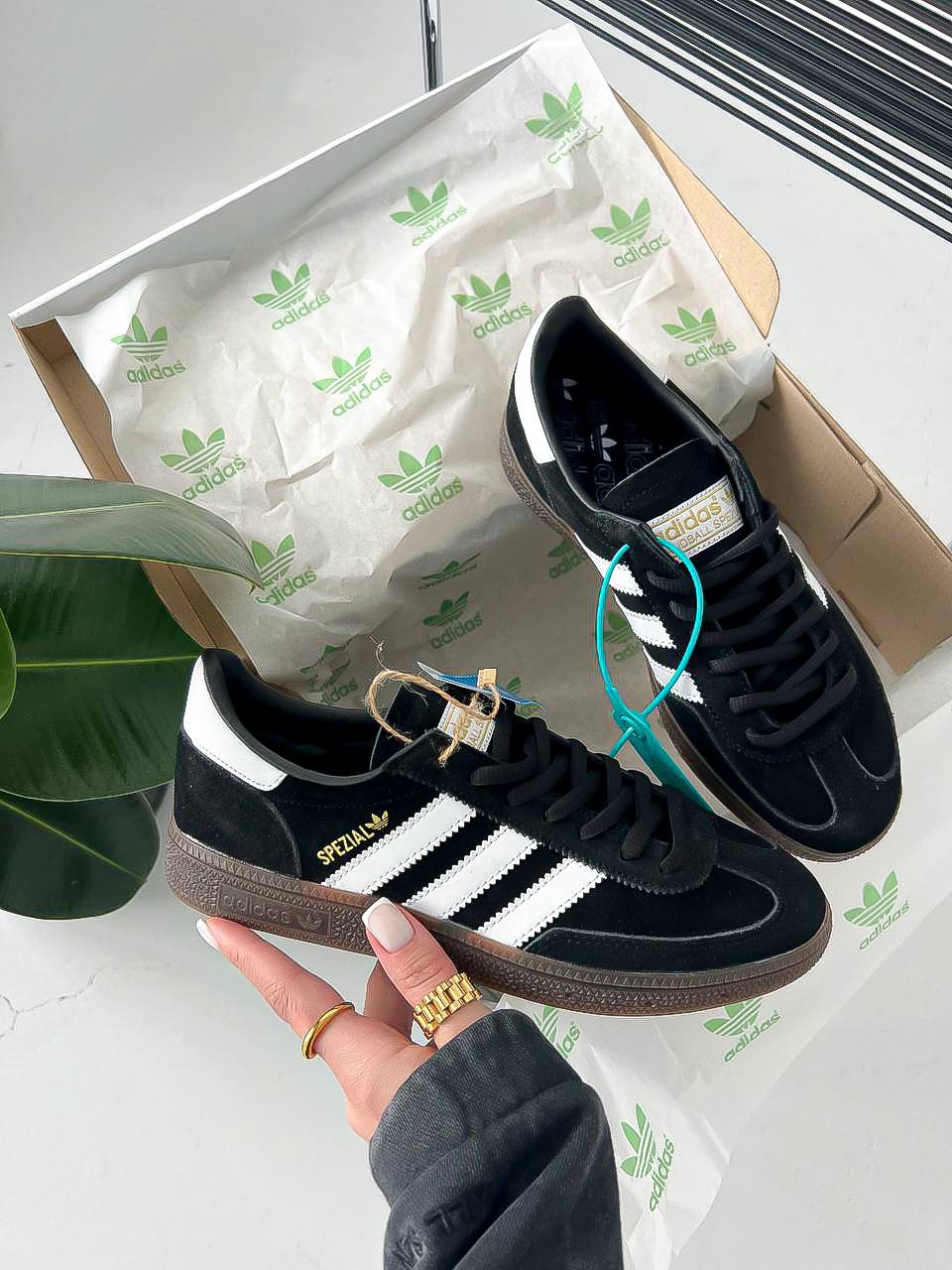 Adidas Handball Spezial Black - oceanhype - 