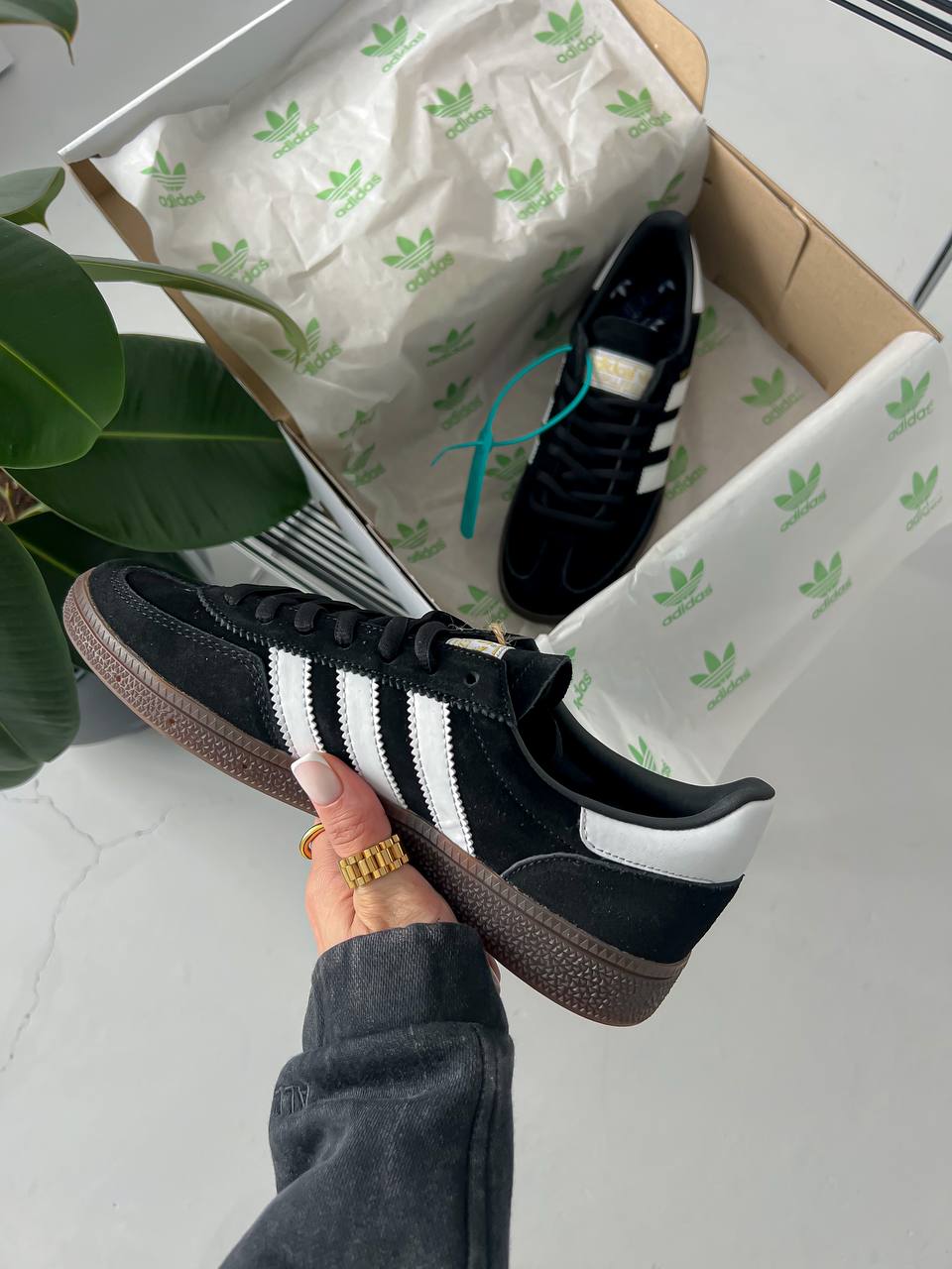 Adidas Handball Spezial Black - oceanhype - 