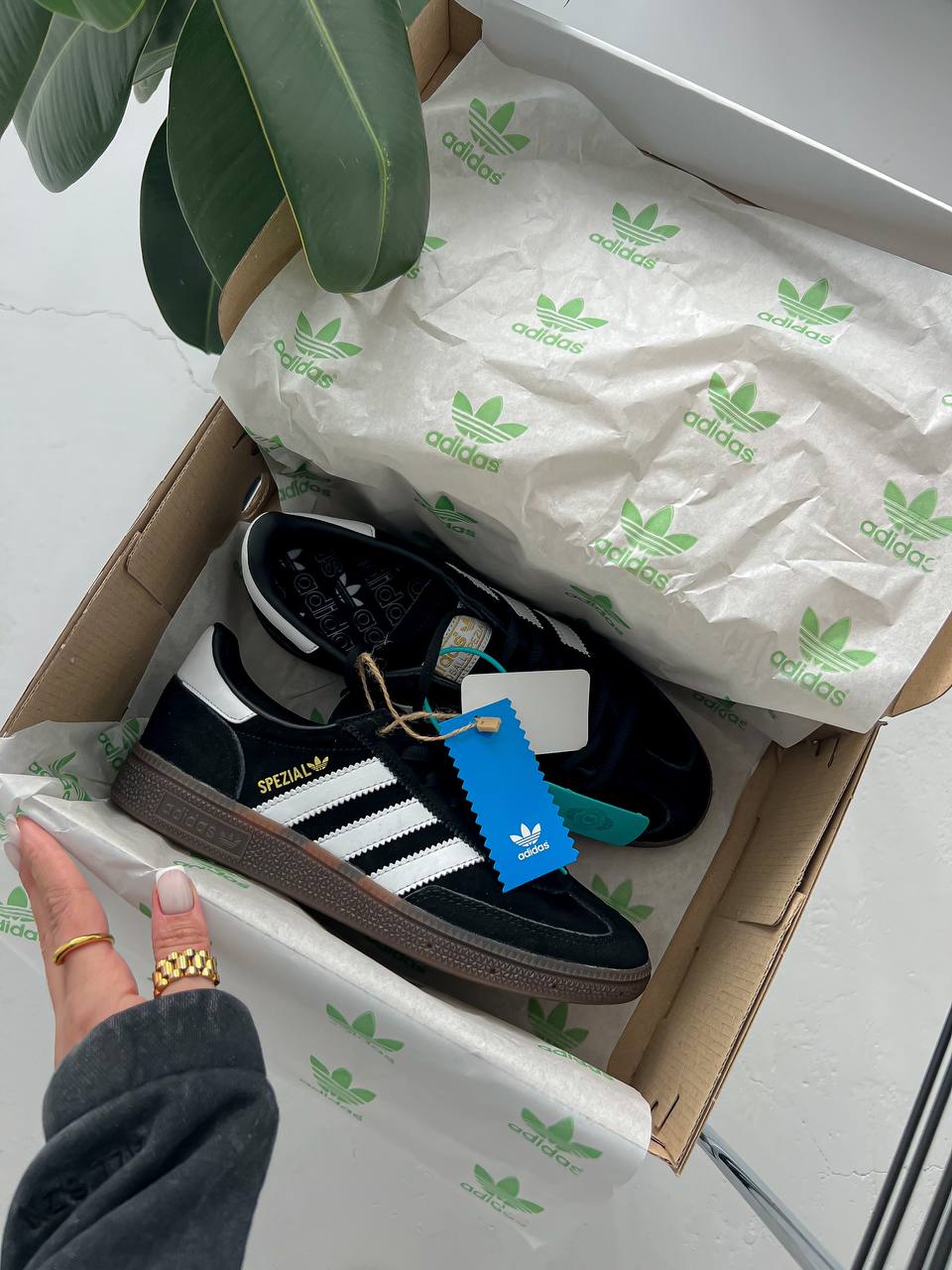 Adidas Handball Spezial Black - oceanhype - 