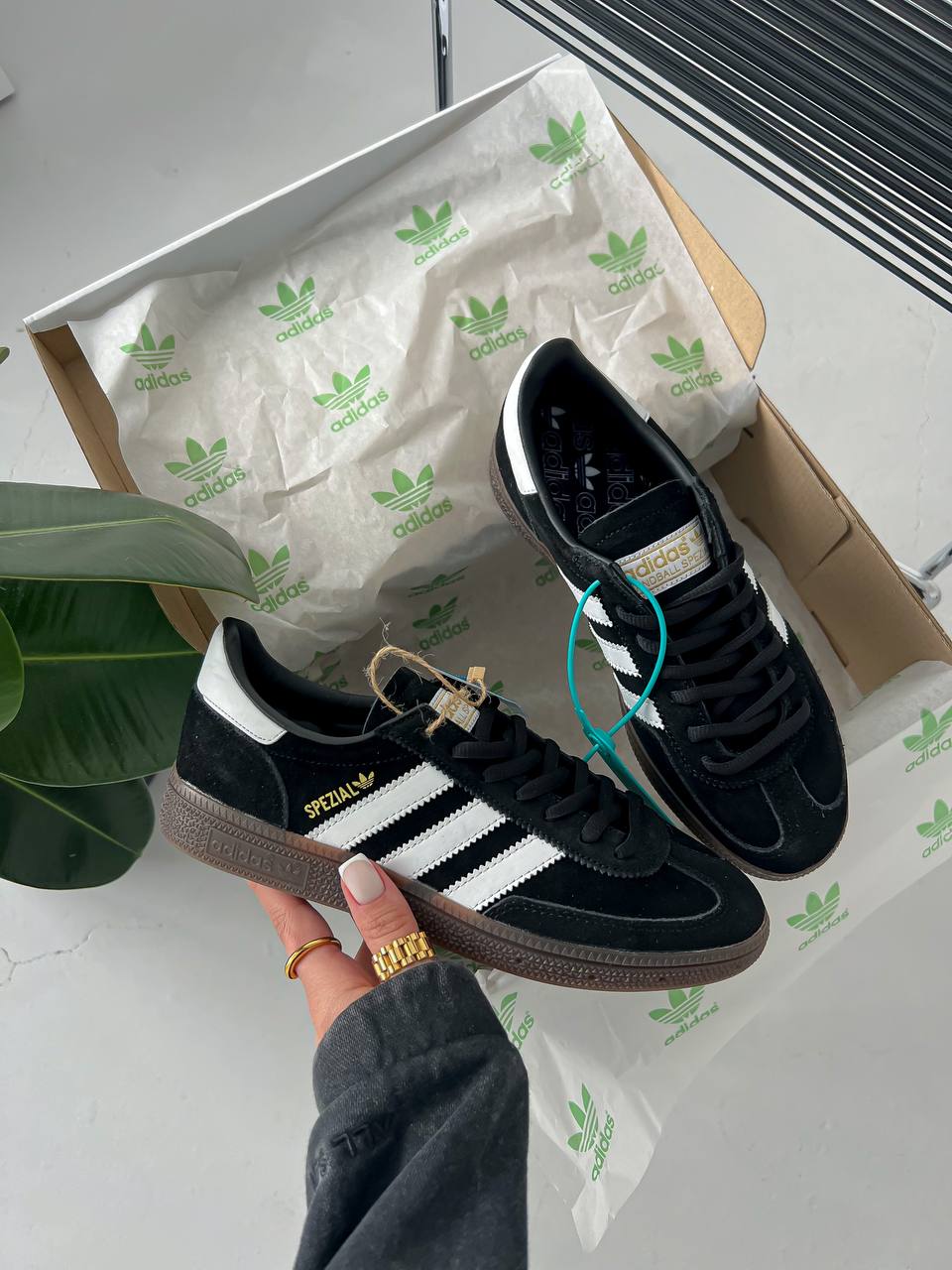 Adidas Handball Spezial Black - oceanhype - 