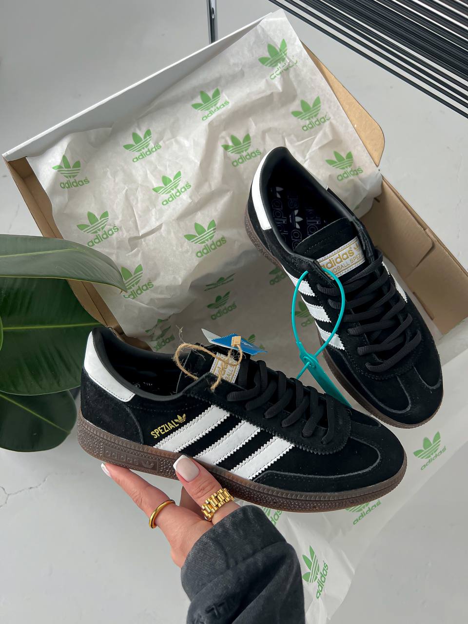 Adidas Handball Spezial Black - oceanhype - 