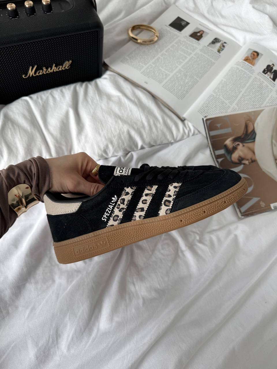Adidas Handball Spezial Black Leopard - oceanhype - 