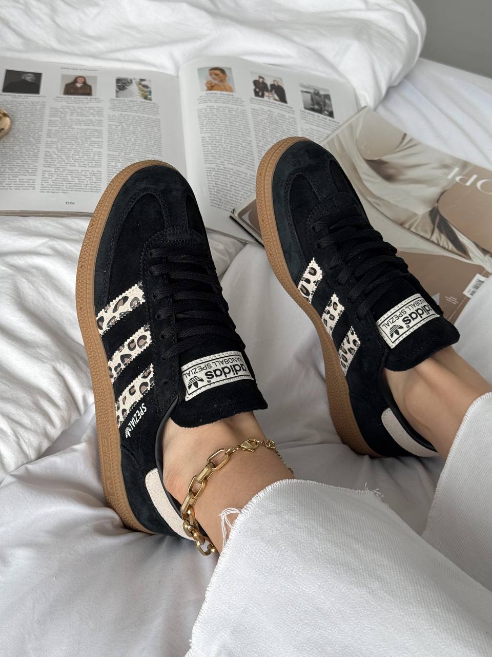 Adidas Handball Spezial Black Leopard - oceanhype - 