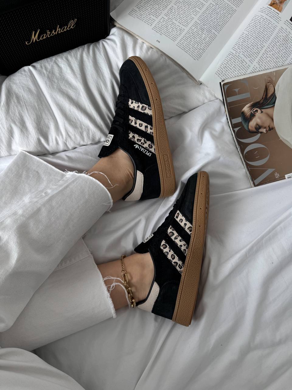 Adidas Handball Spezial Black Leopard - oceanhype - 