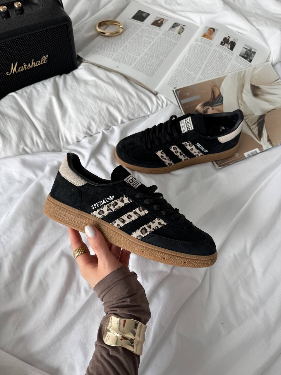 Adidas Handball Spezial Black Leopard - oceanhype - 