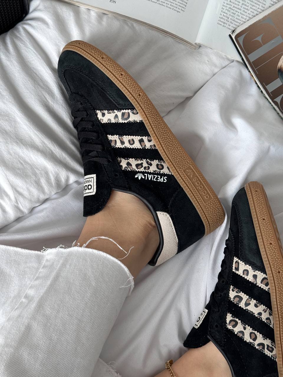 Adidas Handball Spezial Black Leopard - oceanhype - 