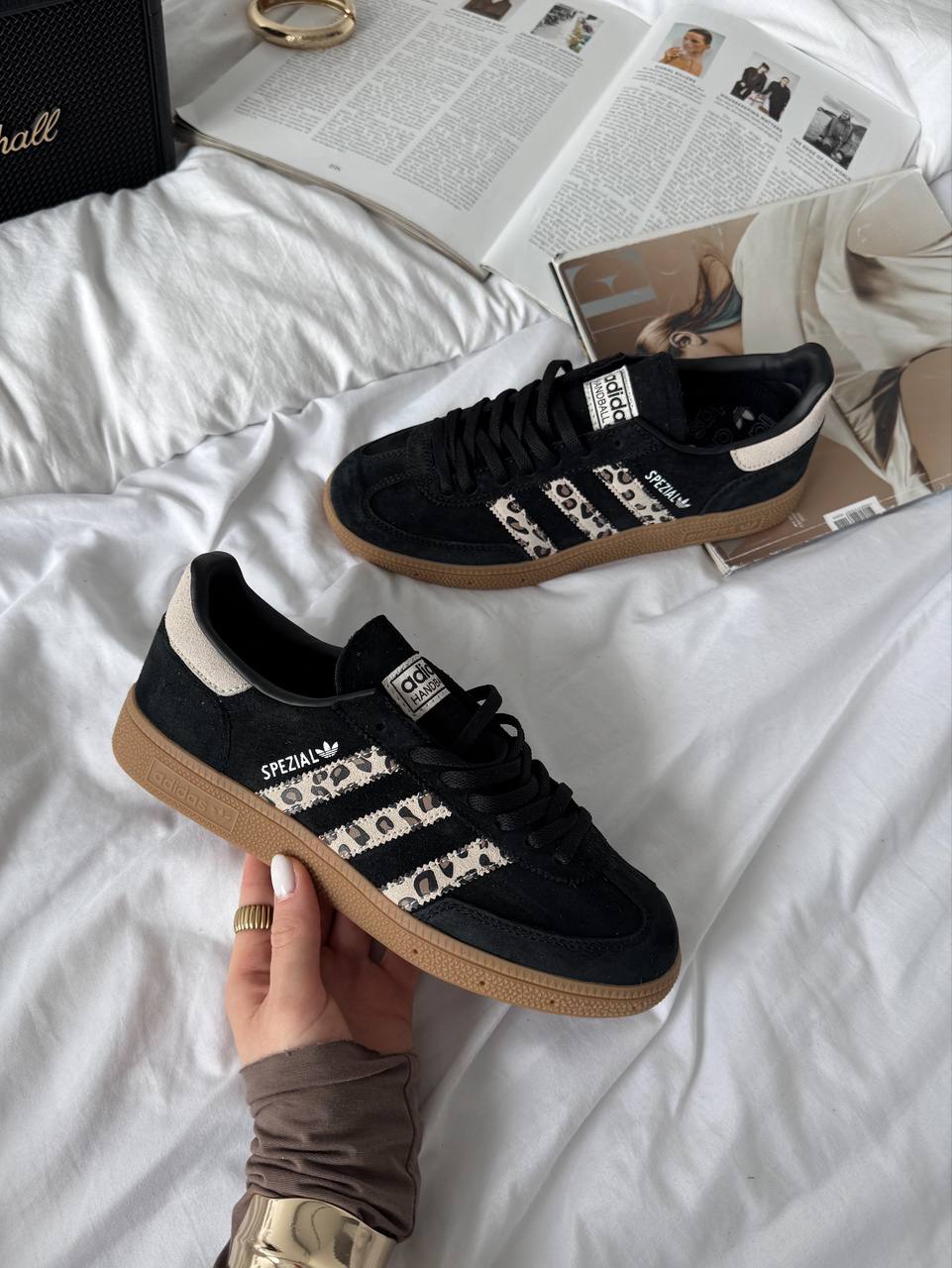Adidas Handball Spezial Black Leopard - oceanhype - 