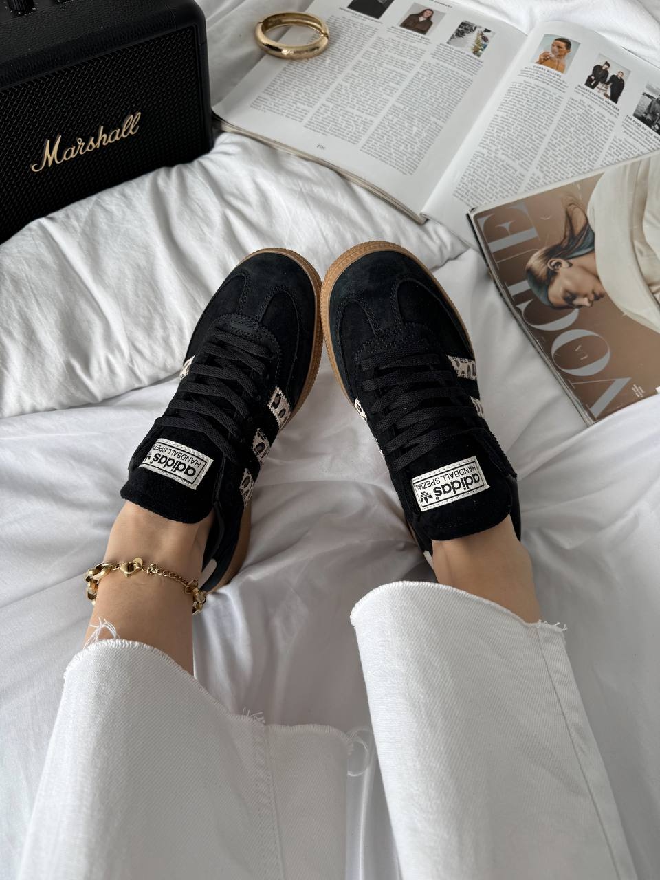 Adidas Handball Spezial Black Leopard - oceanhype - 