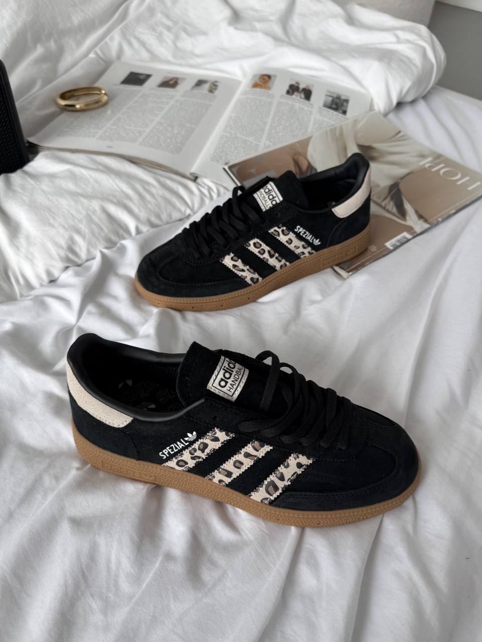 Adidas Handball Spezial Black Leopard - oceanhype - 