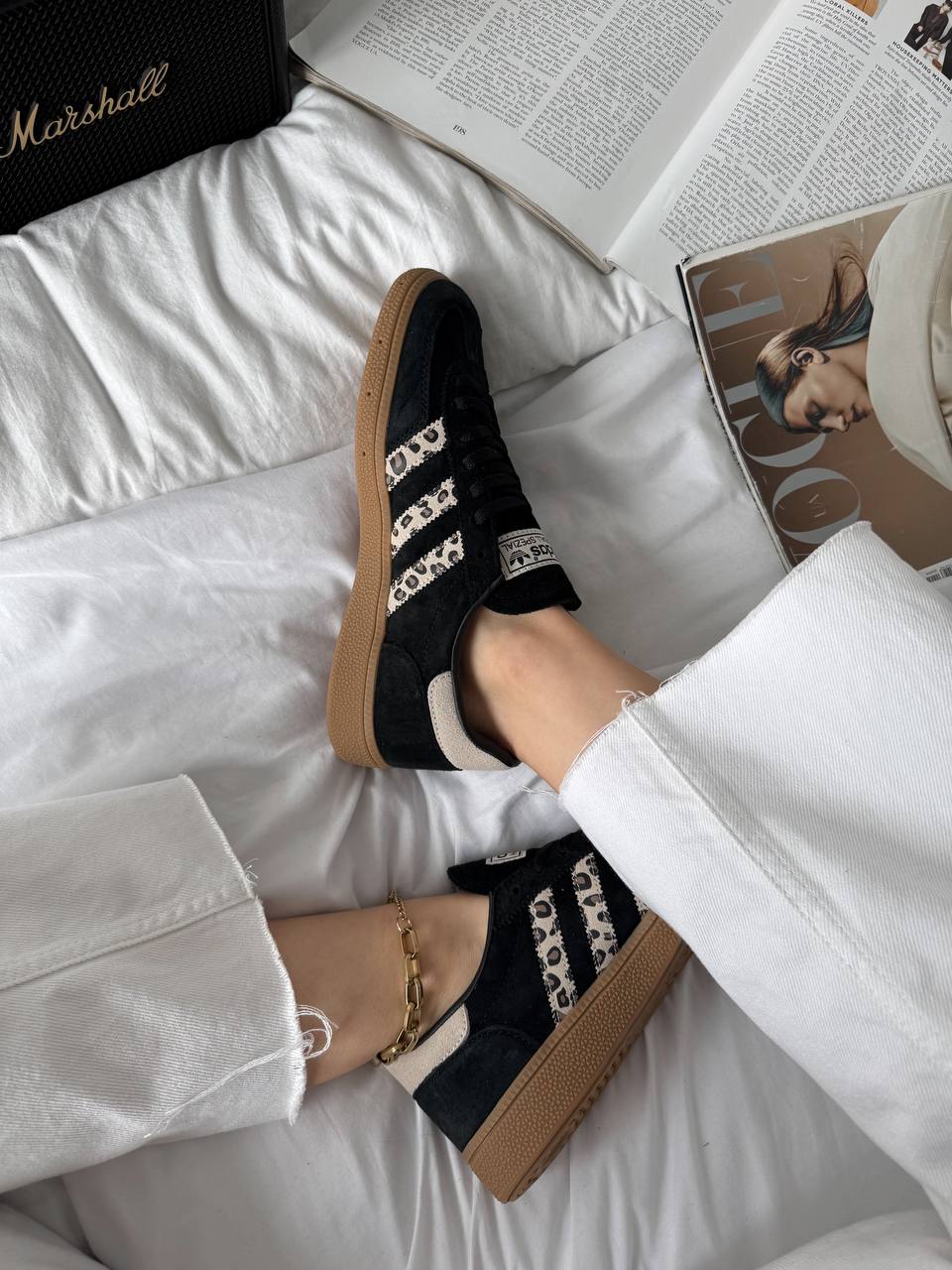 Adidas Handball Spezial Black Leopard - oceanhype - 
