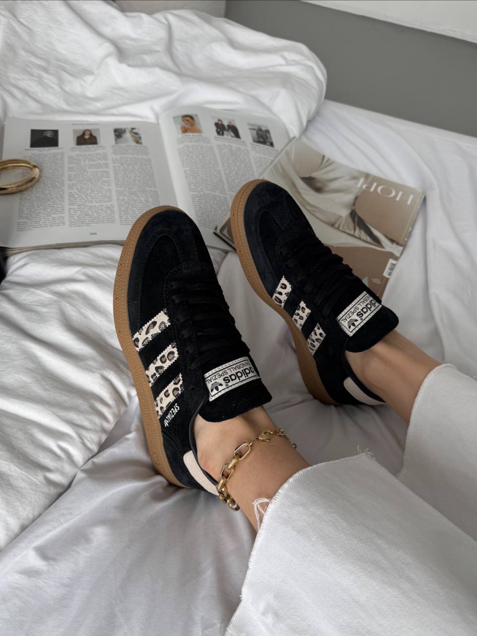 Adidas Handball Spezial Black Leopard - oceanhype - 