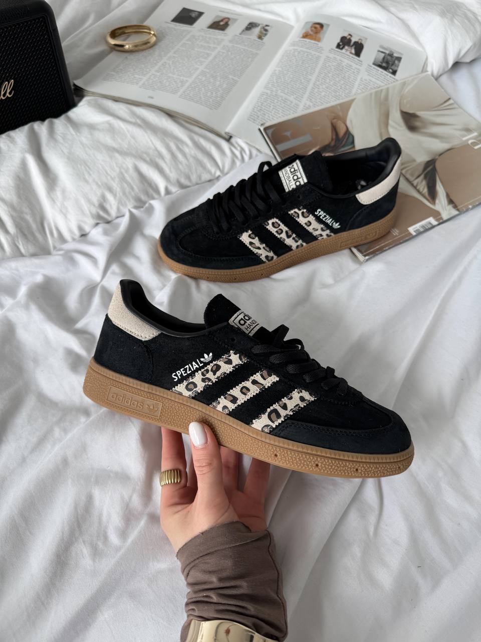 Adidas Handball Spezial Black Leopard - oceanhype - 