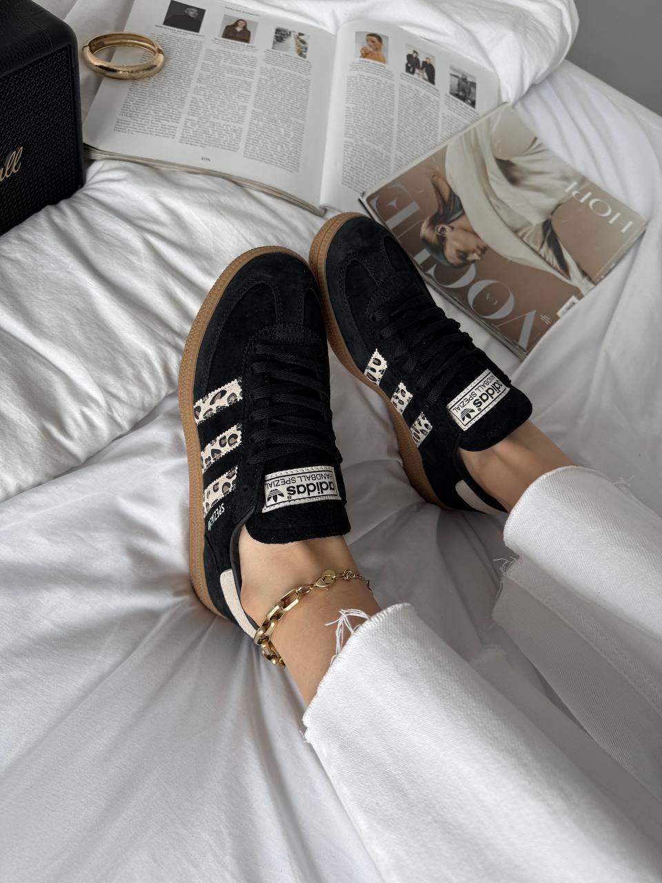 Adidas Handball Spezial Black Leopard - oceanhype - 
