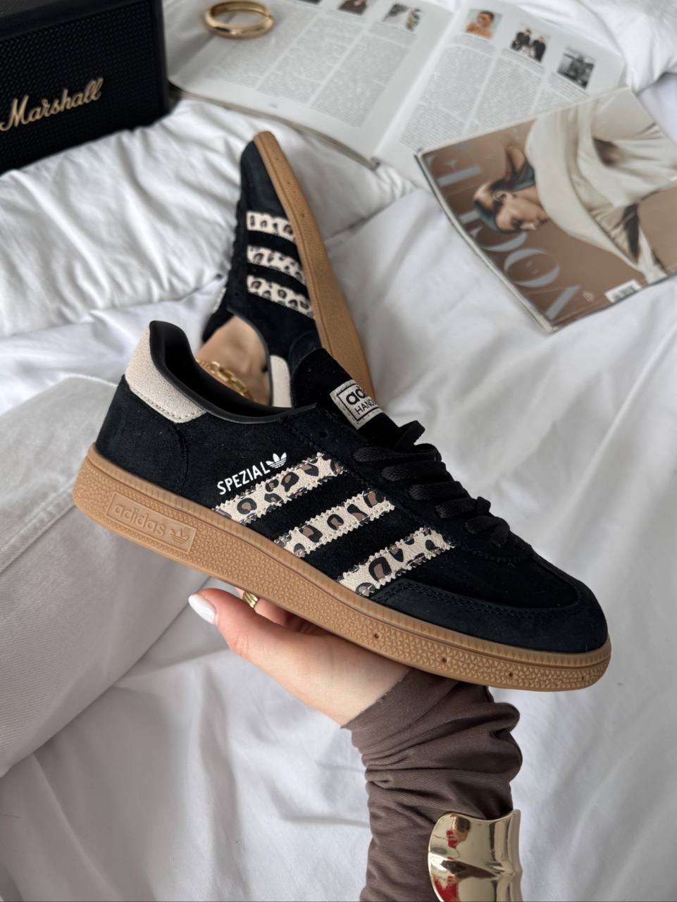 Adidas Handball Spezial Black Leopard - oceanhype - 