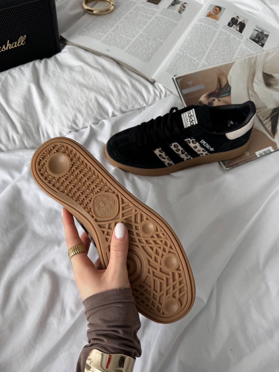 Adidas Handball Spezial Black Leopard - oceanhype - 