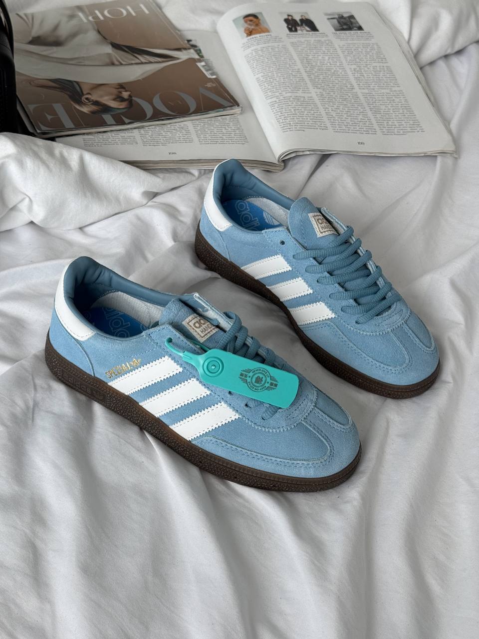 Adidas Handball Spezial Blue White - oceanhype - 