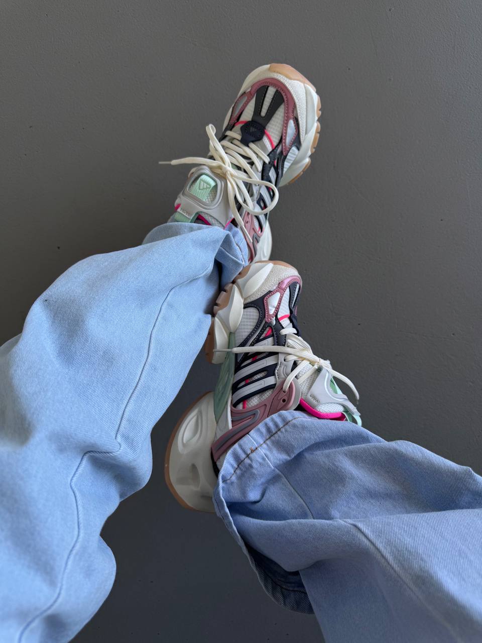 Adidas Vento XLG White Pink Grey - oceanhype - 