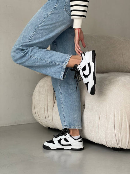 Nike Air Dunk Jumbo Black White - oceanhype - 
