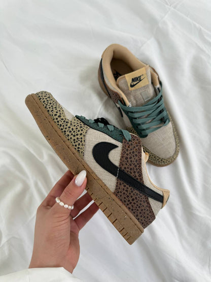 Nike Dunk Low Safari Golden Moss - oceanhype - 