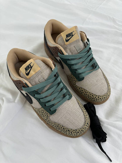 Nike Dunk Low Safari Golden Moss - oceanhype - 