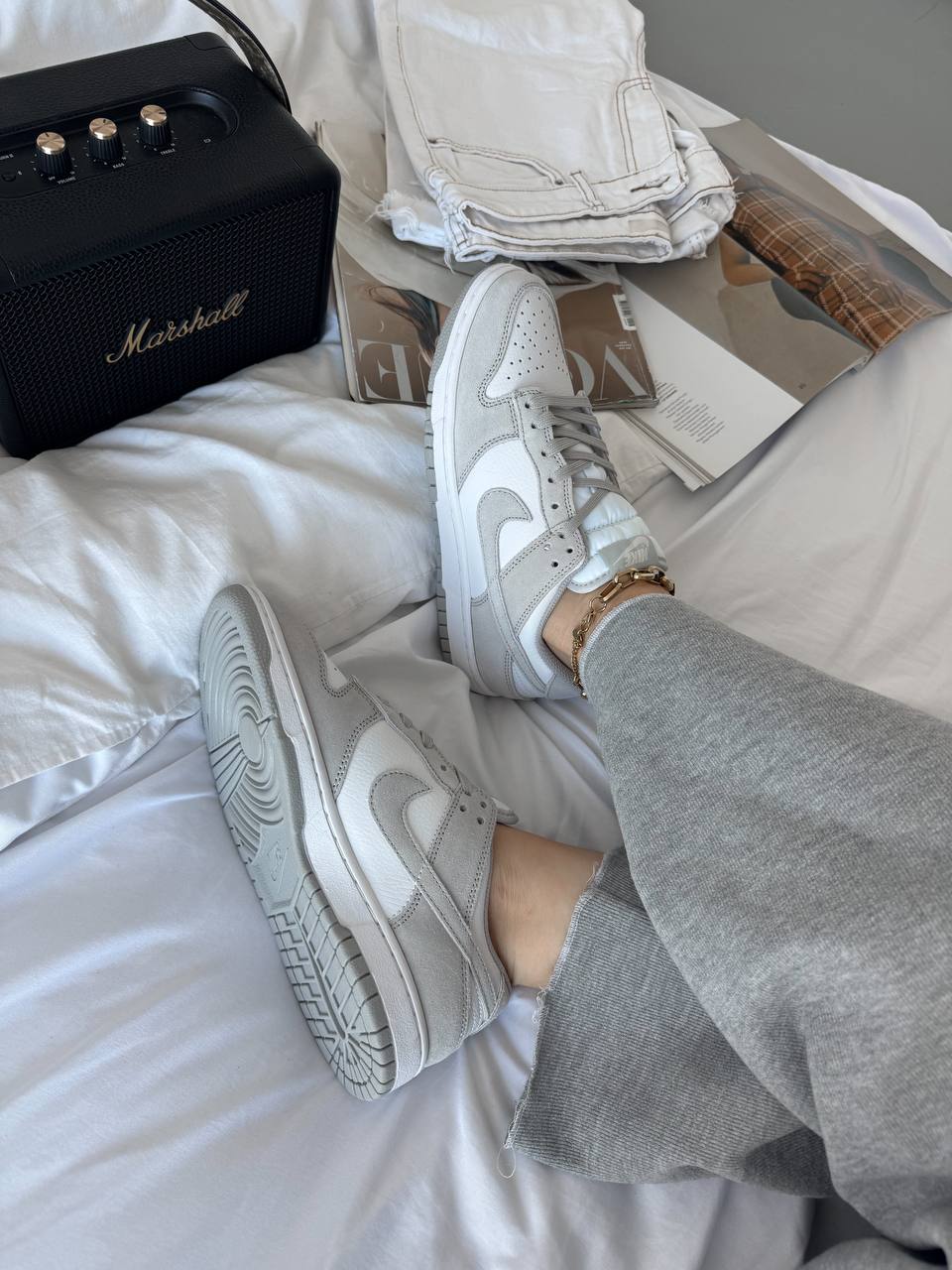 Nike SB Dunk Low Grey White - oceanhype - 