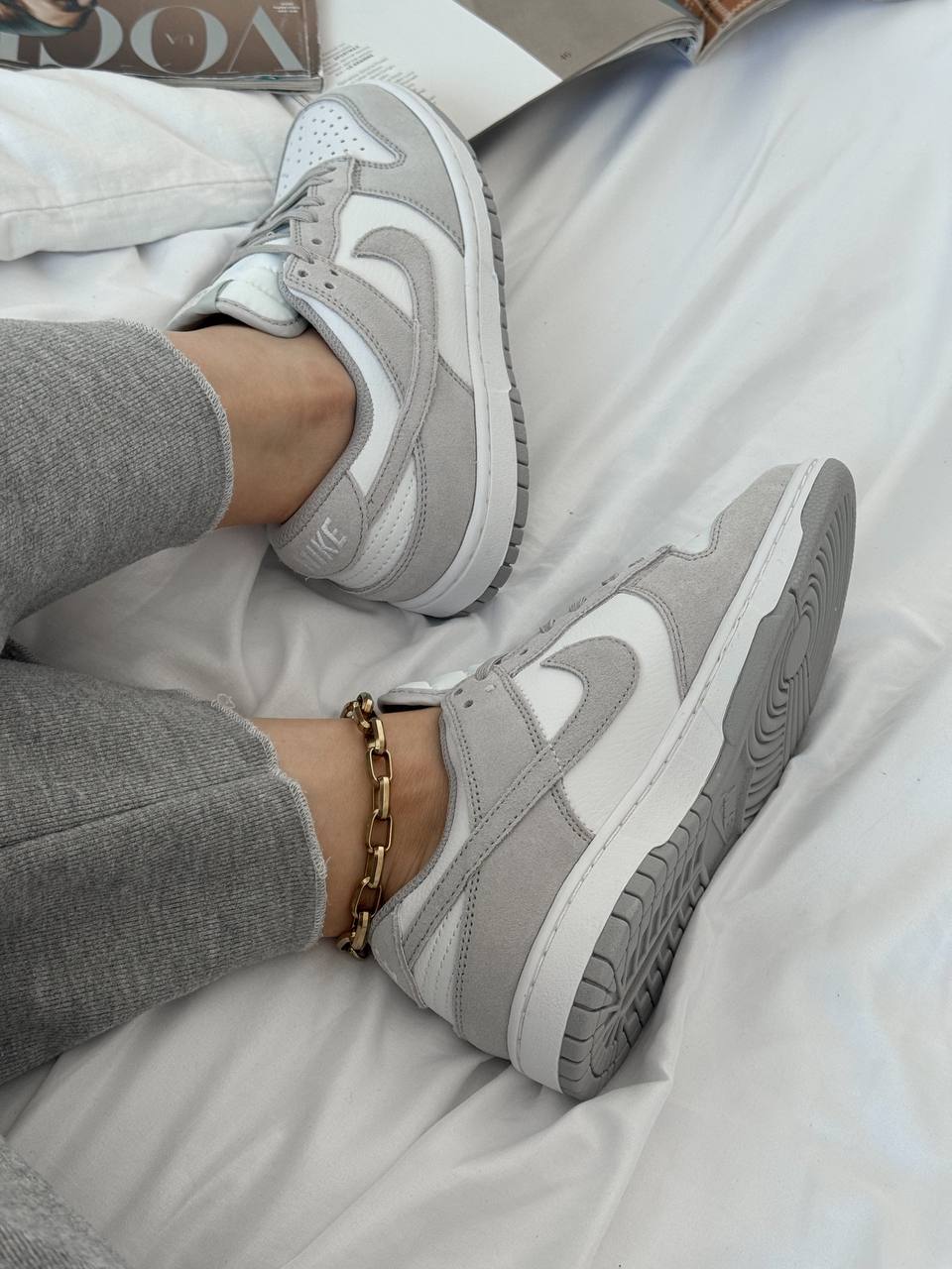Nike SB Dunk Low Grey White - oceanhype - 
