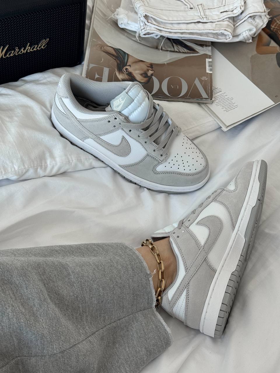 Nike SB Dunk Low Grey White - oceanhype - 