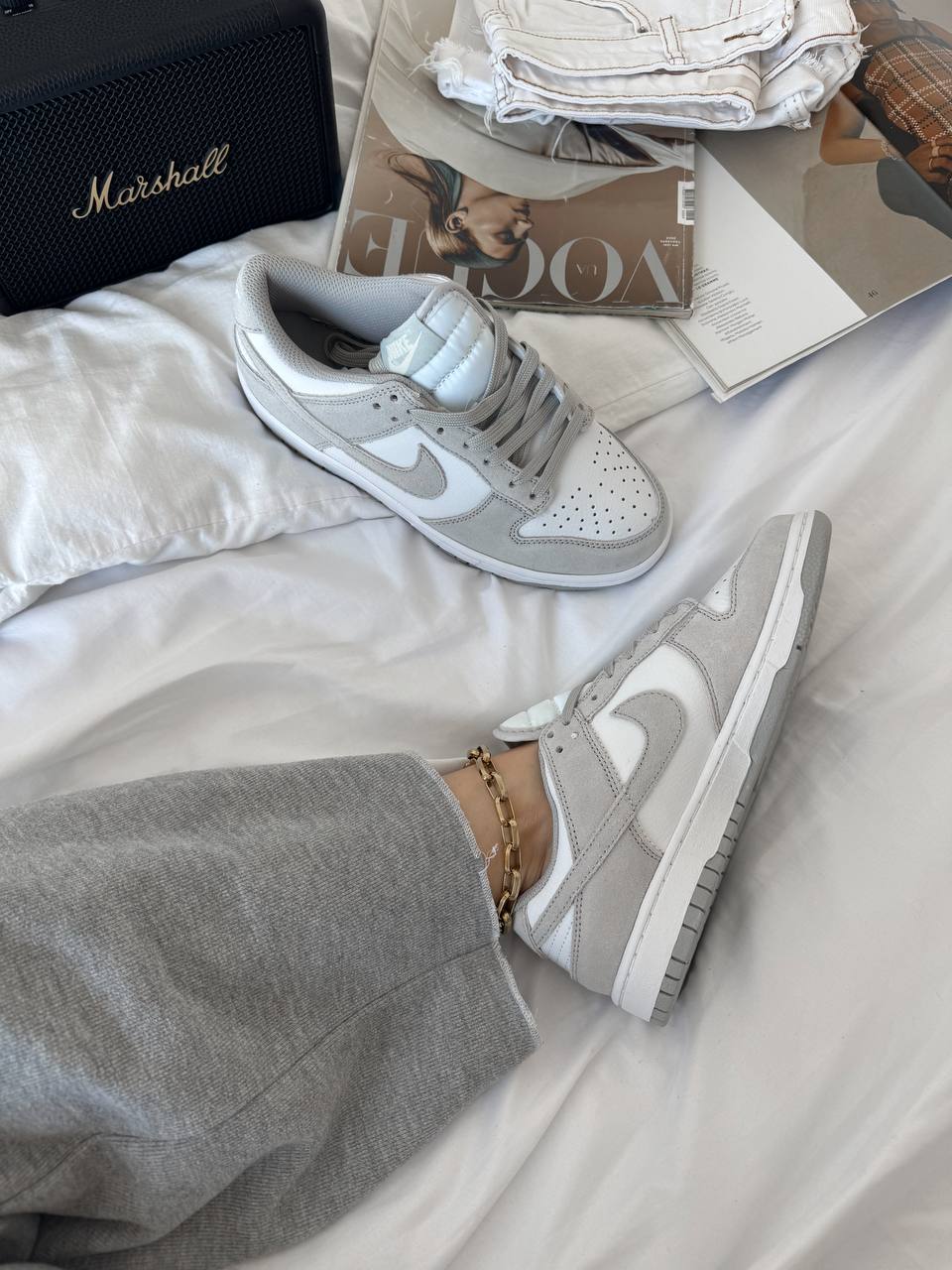 Nike SB Dunk Low Grey White - oceanhype - 