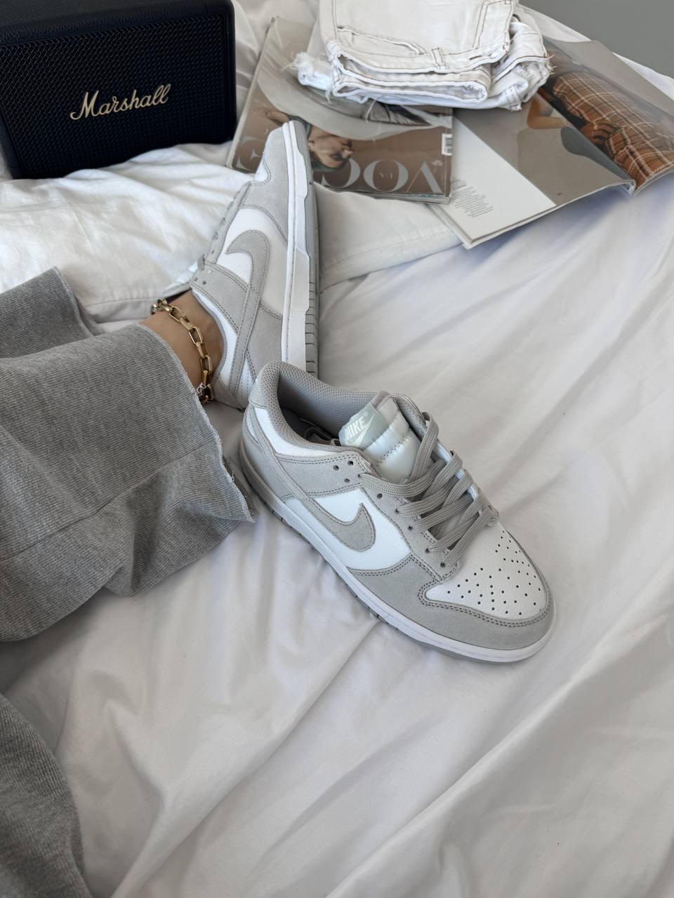 Nike SB Dunk Low Grey White - oceanhype - 