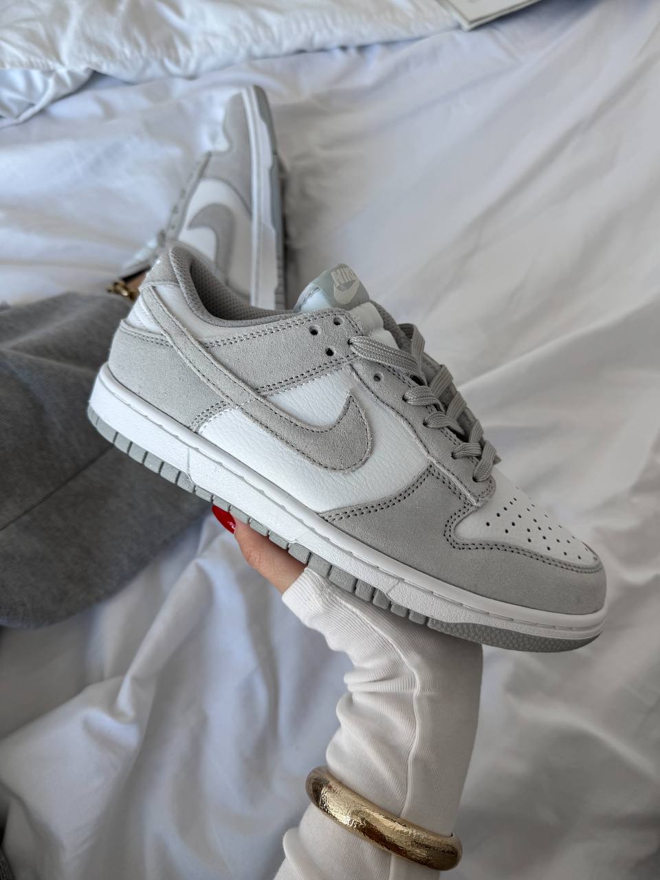 Nike SB Dunk Low Grey White - oceanhype - 