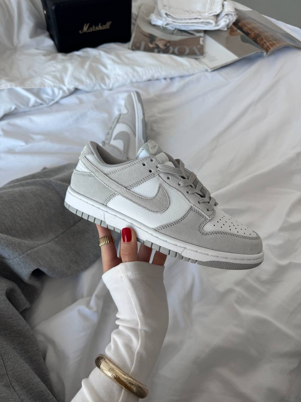 Nike SB Dunk Low Grey White - oceanhype - 