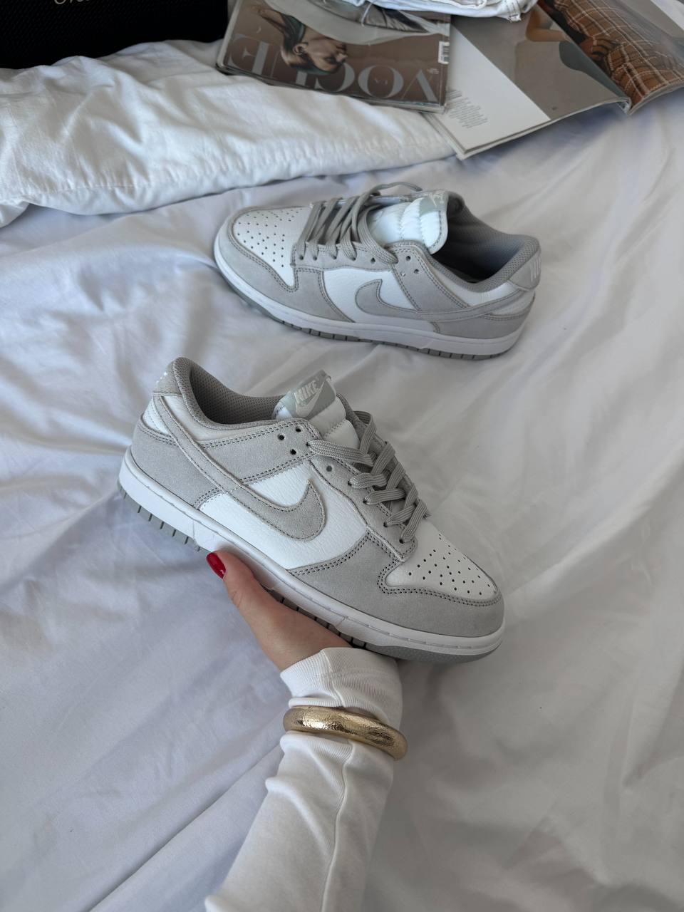 Nike SB Dunk Low Grey White - oceanhype - 