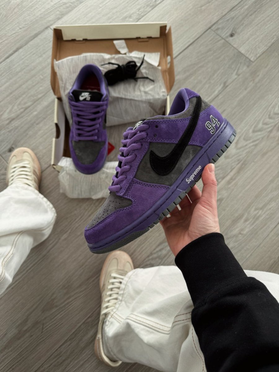 Nike SB Dunk Low x Supreme Purple – oceanhype