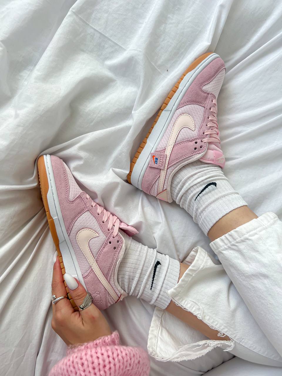 Nike Dunk Low Teddy Bear Light Soft Pink - oceanhype - 